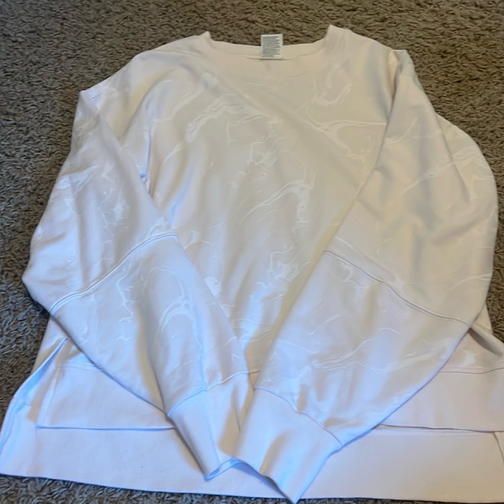 Light pink all motion workout hoodie